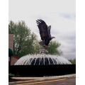 outdoor garden animal metal sculpture cast bronze kartal heykel